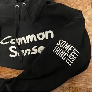 SomethingElseYT Common Sense Hoodie Merch XL Unisex